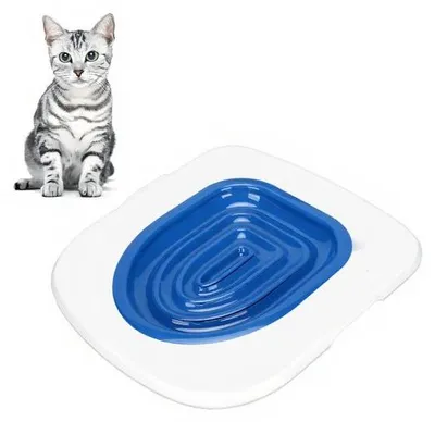 Immagine prodotto di Kit di addestramento per l'uso della lettiera per gatti - Riutilizzabile - Rimovibile - Realizzato in ABS - Include 2 cuscini per la lettiera - Adatto a:
Kit di addestramento per l'uso della lettiera per gatti - Universale - Riutilizzabile - Realizzato in ABS rinforzato - Include 2 cuscini per la lettiera
