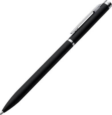 Produktbild von 10 Elegante Drehkugelschreiber aus Metall / Farbe: schwarz