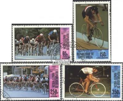 Produktbild von Briefmarken Obervolta 1980 Mi 795-798 (kompl.Ausg.) gestempelt Olympische Sommerspiele 1980, Moskau
