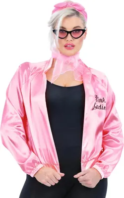Produktbild von Grease - "Pink Ladies" Kostüm-Zubehör für Damen SM3459 (34-36 EU) (Pink)