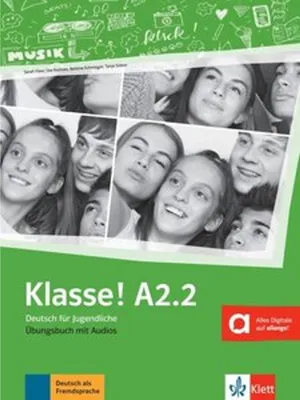 Immagine prodotto di Klasse! A2.2. Übungsbuch mit Audios online