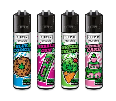 Zdjęcie produktu dla Zestaw 4 zapalniczek Clipper Sweeds #2