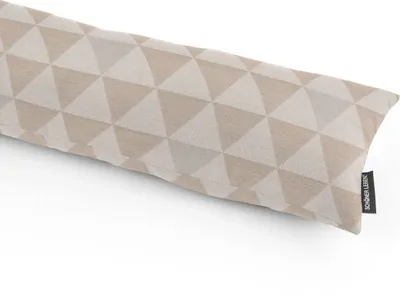 Produktbild von SCHÖNER LEBEN. Zugluftstopper Triangel Retro Scandi sand hellbeige Auswahl 100cm Länge