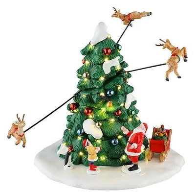 Productafbeelding van Reindeer Races 26x30x27 cm Kerstdorp LEMAX