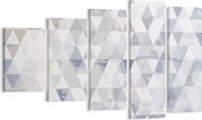 Produktbild von Bild auf Leinwand - Leinwandbild - Abstraktion modern - 100x60cm - Wand Bild - Wanddeko - Leinwanddruck - Bilder - Kunstdruck - Wanddekoration - Leinwand bilder - Wandkunst - EG100x60-4075