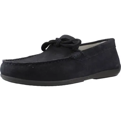 Produktbild von GEOX Slipper ASCANIO, Rauleder, Blau, Herren