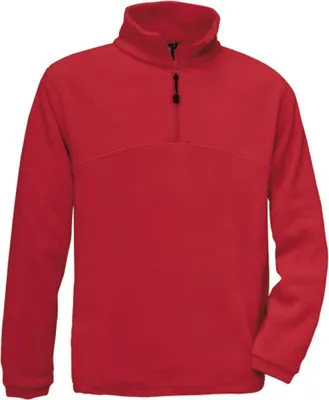 Produktbild von B&C FU704 | Herren Fleece Sweatshirt Highlander+ / Uni - Farbe: Red - Größe: S