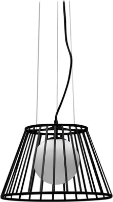 Image de Cage Suspension en métal noir