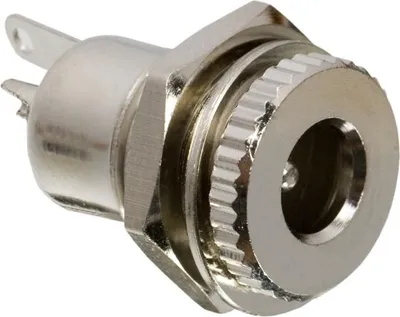 Produktbild von 10x DC-Buchse 5,5×2,5 mm - DC-Buchse Metall - Befestigungsstecker - Stromversorgungsstecker - 10 Stück [05156]