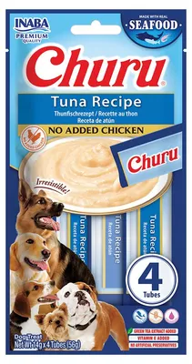 Produktbild von Churu Hundesnack Thunfisch 4 x 14 g