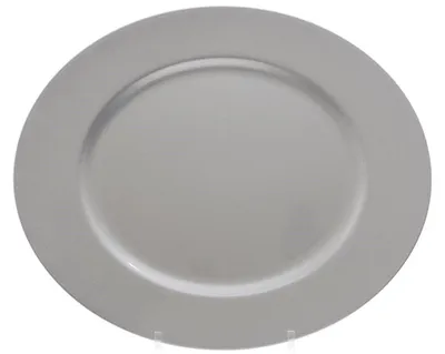 Produktbild von Dekoteller Platzteller Weihnachtsteller Ø 33 cm silber