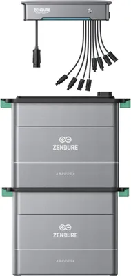 Produktbild von Zendure Hyper 2000 mit 2x AB2000X – 3,84 kWh Speicher