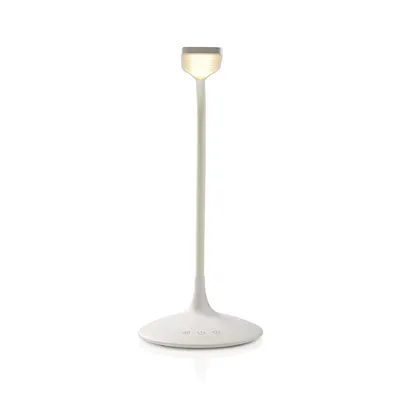 Produktbild von Nedis LED-Schreibtischlampe - Dimmbar - 250 lm - Wiederaufladbar - Berührungsfunktion - Weiss