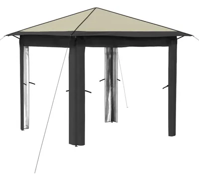 Zdjęcie produktu dla Gazebo bez Ściany 2,6 x 2,6 m Kremowy i antracytowy