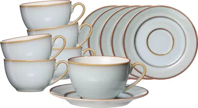 Produktbild von Ritzenhoff & Breker Portofino Kaffeetasse mit Untertasse 220 ml 6er Set