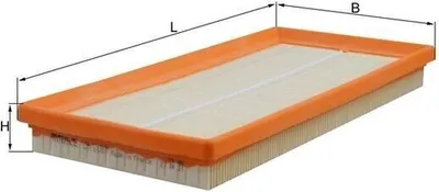 Zdjęcie produktu dla Filtr powietrza KNECHT LX 2087