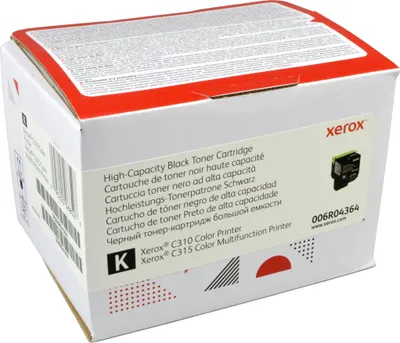 Produktbild von Xerox ® C310 Farbdrucker/C315 Farb-Multifunktionsdrucker Hohe Kapazität-Tonermodul Schwarz (8000 Seiten) - 006R04364, 8000 Seiten, Schwarz, 1 Stück(e)