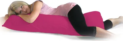 Immagine prodotto di Fodera per cuscino per chi dorme sul fianco 40x120 | 40x140 | 40x160 | 40x200: Colore - Fucsia, Dimensioni - 40x200 cm