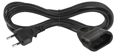 Produktbild von EMOS - Verlängerungskabel 5m - mit Euro-Stecker & Buchse - 250 V, 2,5 A, 575 W -