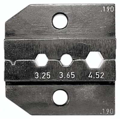 Image de 624 190 3 0 Rennsteig Werkzeuge GmbH Insert de sertissage pour connecteurs à fibre optique - 1 pièce