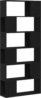 Obrázok produktu pre Sada TV skríň vidaXL, čierna, 80 x 24 x 186 cm, drevotrieska