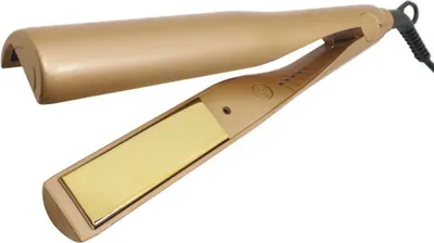 Produktbild von Keramisches 2-in-1-Haarglätter - Gold