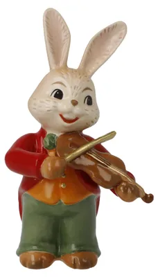 Immagine prodotto di Goebel Hase Kleiner Violinist (Figur, Steingut)