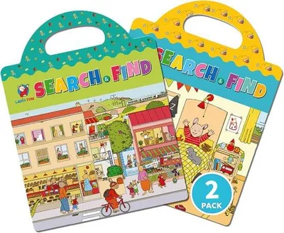 Produktbild von Wiederverwendbares Kreativ-Stickerbuch für Kinder 2-6 Jahre - 2 Stück