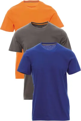 Produktbild von Mivaro Herren T Shirt 3er Pack Basic Rundhals aus 100% Baumwolle Regular Fit kurzarm atmungsaktiv angenehm weich pflegeleicht bis 5XL ideal für Arbeit Freizeit und Alltag