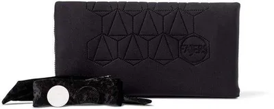 Image de Grande pochette noire pliable, 35 x 35 cm