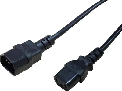 Produktbild von STANDARD Apparate-Verbindungskabel, IEC 320 C14 - C13, schwarz, 1,8 m
