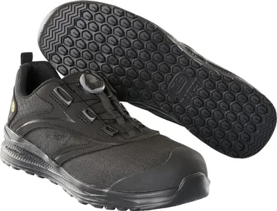 Produktbild von Mascot Sicherheitshalbschuh S1P mit BOA® Sicherheitshalbschuh S1P Sicherheitsschuhe Gr. 1036, schwarz/schwarz