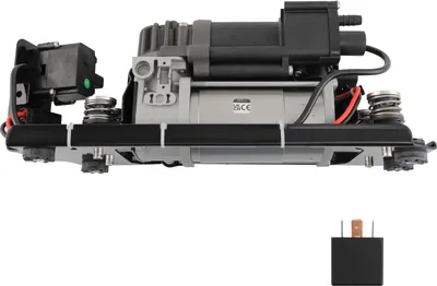 Zdjęcie produktu dla Sprężarka + jednostka sterująca zaworem zawieszenia pneumatycznego + wspornik do BMW serii 5 F11 3720687517