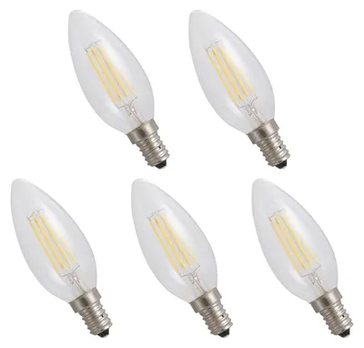 Produktbild von Spectrum E14 LED Lampe 4W 460lm 4000K Neutralweiß 230V 5 Stück
