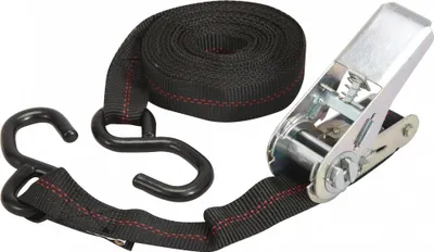 Produktbild von Gurt mit Ratschenspanner und Haken x L.5 m x B.25 mm