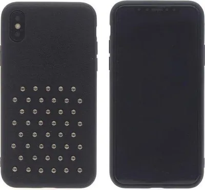 Immagine prodotto di Custodia con cover posteriore per Apple iPhone X - Apple iPhone Xs - Nero - 8719273252123