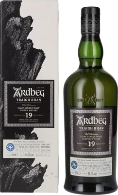 Produktbild von Ardbeg TRAIGH BHAN 19 Years Old Batch No. 4 46,2% Vol. 0,7l in Geschenkbox