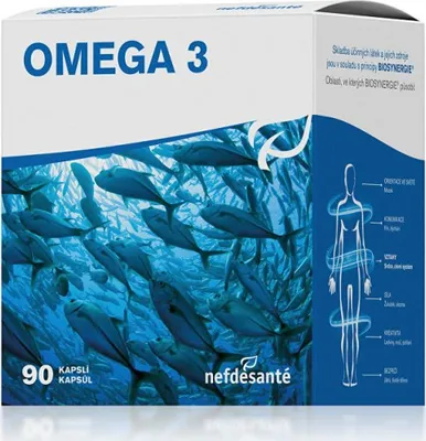 Obrázok produktu pre Omega 3 - 90 kapsúl - Nefdesanté