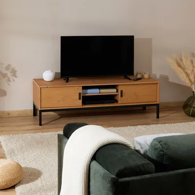 Produktbild von Idimex SELMA, Braun, Holz, Schwarz, Braun, Holz, 3 Regale, Braun