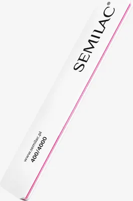 Obrázek produktu pro Bílá/růžová leštička 400/4000 Semilac Quality