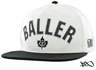Zdjęcie produktu dla Czapka K1x Baller Snapback Biała/czarna Biała