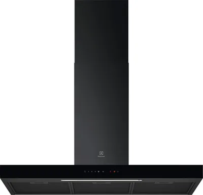 Immagine prodotto di Cappa decorativa a parete da 90 cm, 515 m³/h, nera Electrolux LFT819K