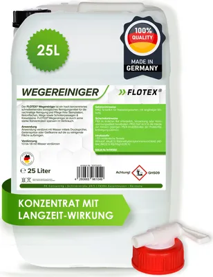 Produktbild von Flotex Wegereiniger Konzentrat, 25L Steinreiniger für Terasse und Pflaster