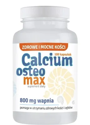 Produktbild von Calcium Osteo Max, 100 Kapseln - Hochwirksamer Kalzium-Komplex für Knochengesundheit