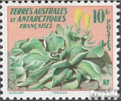 Produktbild von Briefmarken Französ. Gebiete Antarktis 1959 Mi 13 postfrisch Freimarke: Pflanze