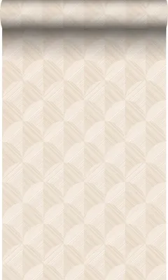 Produktbild von Origin Wallcoverings Tapete 3D Muster Hellbeige 50 x 900 cm