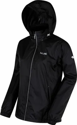 Produktbild von Regatta Corinne IV Regenjacke Damen Wasserdicht mit Kapuze, Farbe:Schwarz, Größe:50
