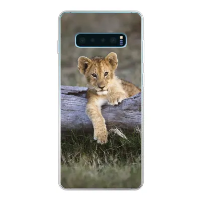 Produktbild von MuchoWow® Handyhülle Schutzhülle Hülle für Samsung Galaxy S10 Plus Jungtier - Tier - Natur Silikon Softcase Handy Hülle - Schutzhülle