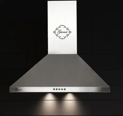 Produktbild von GURARI Wandhaube GCH 147 IS 5 inkl. Umluftset, Dunstabzugshaube 50cm, 1000m³/h, Edelstahl,Abzugshaube,Abluft-,Umlufthaube inkl. Kohlefilter für Umluftbetrieb