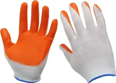 Produktbild von Nitrilgestrickte Arbeitshandschuhe, Größe XL